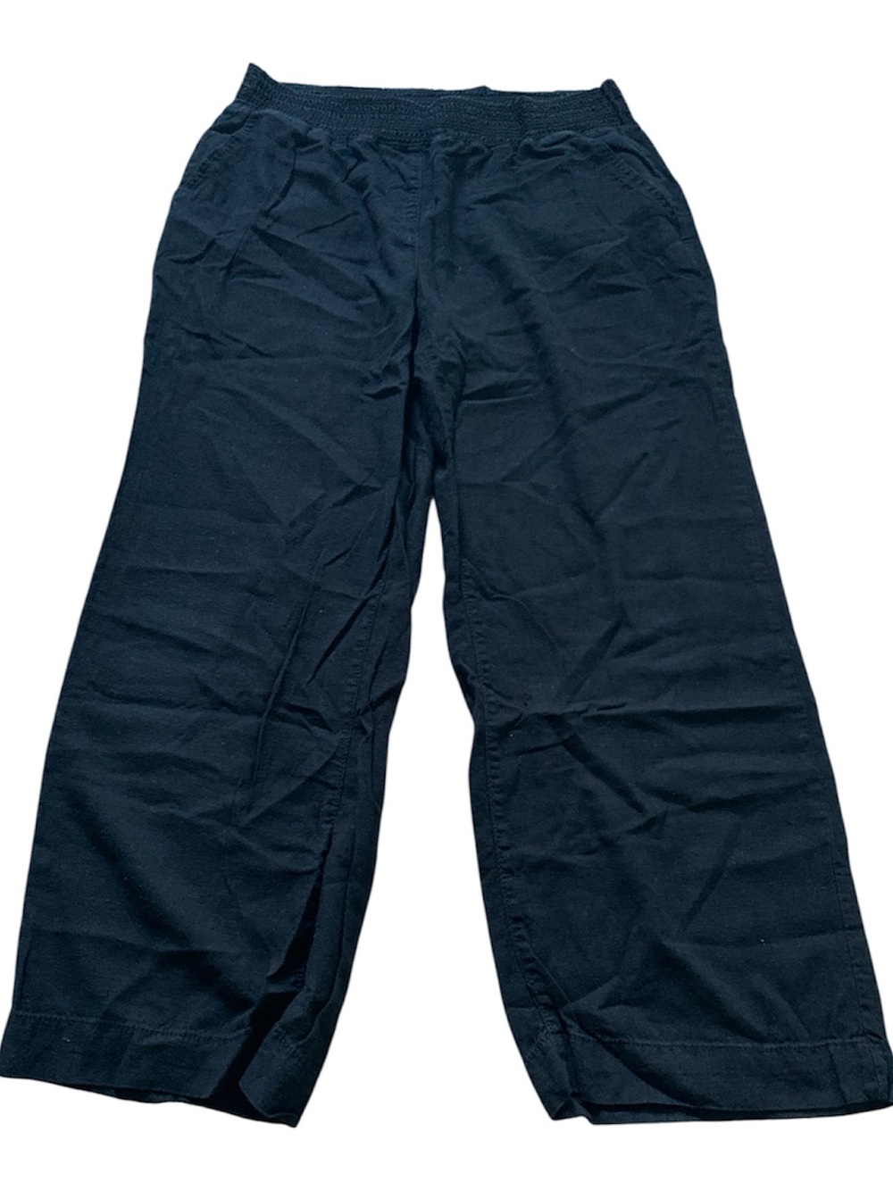 Briggs New York Women’s Black Wide-Leg Pull-On Joggers